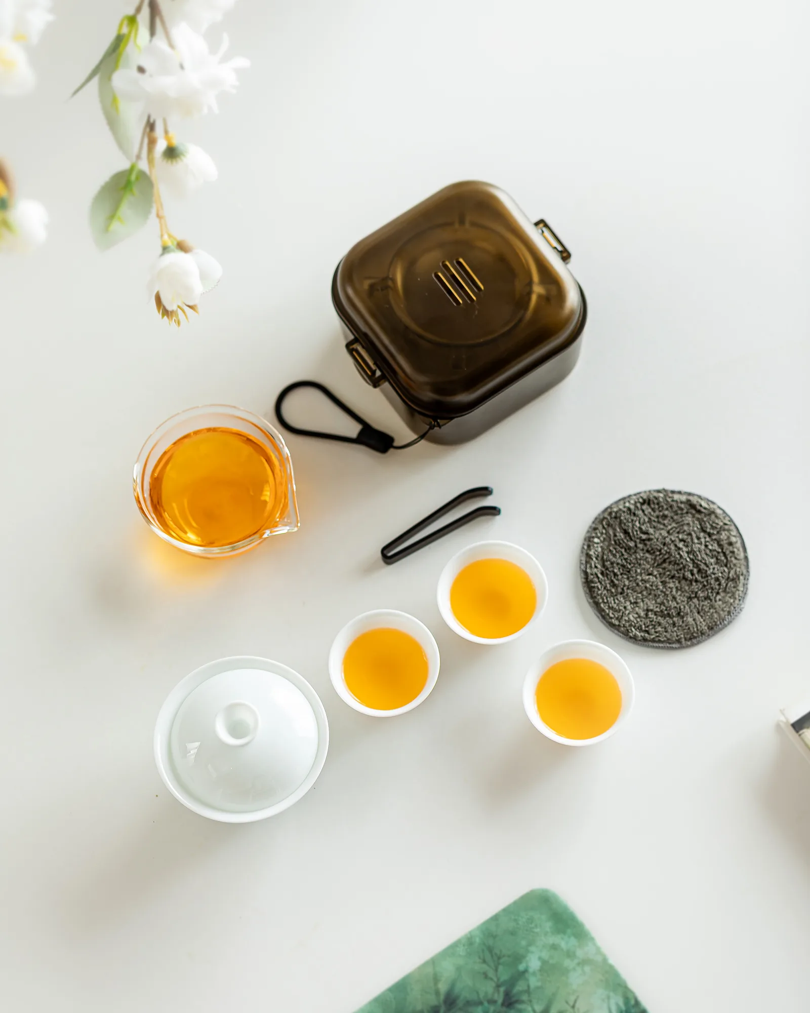 商品图 26：便携茶具俯拍