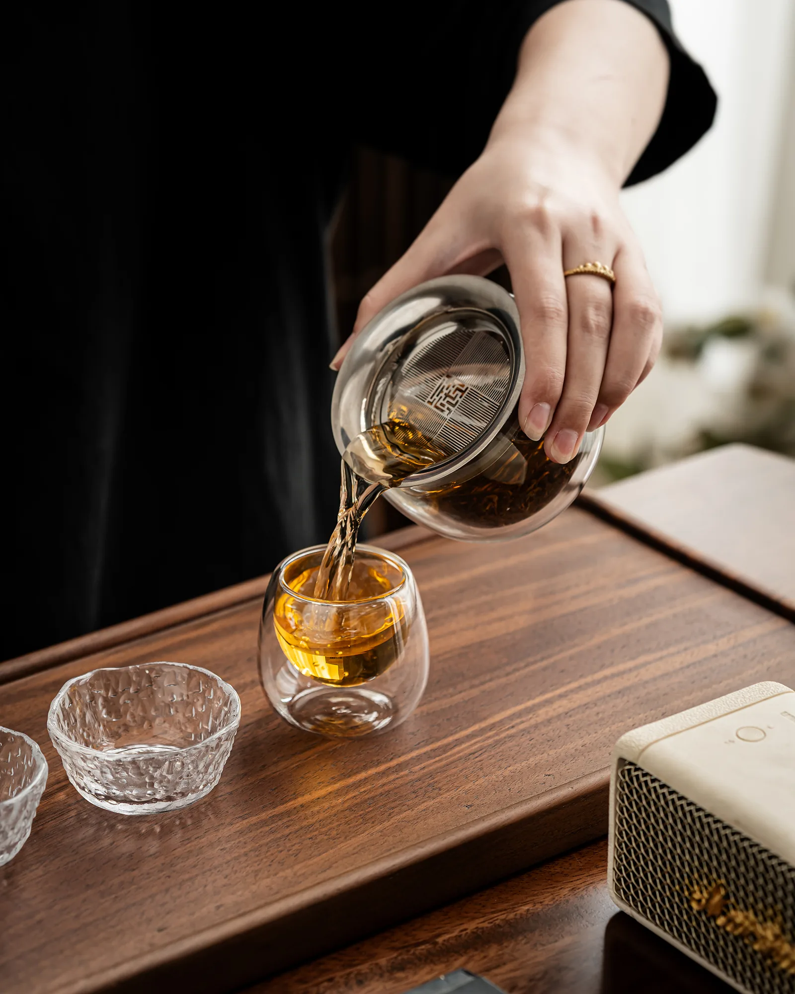 商品图 18：玻璃茶器使用场景